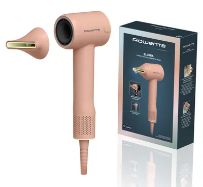 Produktbild von Rowenta HY5N11, 107000 RPM, 62,5 m/s, 40 °C, Pink, China, 1300 W