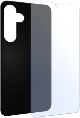 Produktbild von PEDEA Soft TPU Case Samsung Galaxy S24 5G,schwarz + Schutzglas
