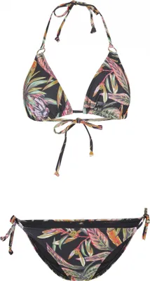 Produktbild von Ožneill Capri - Bondey Bikini Set Black Tropical Flower Black Tropical Flower 38