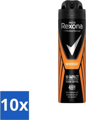 Produktbild von Rexona Men - MotionSense - Deodorant Spray - Antitranspirant - 150 ml - Vorteilspack - 10 Stücke