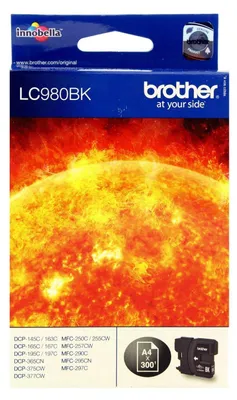 Immagine prodotto di Cartuccia per stampante Brother LC980BK nera
