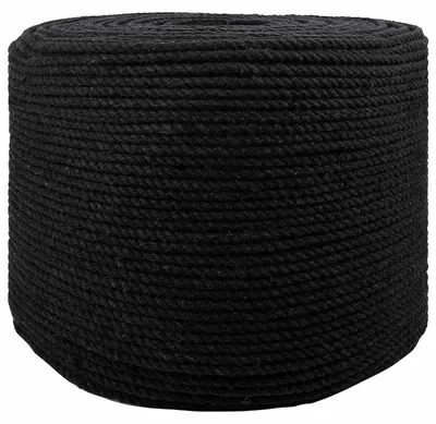 Produktbild von Möbel Seil Schwarz 0,8 x 0,8 x 50000 cm Baumwolle - Seile CC2017