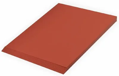 Produktbild von Folia Fotokarton 130g 50x70 25 Bogen rotbraun