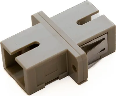 Zdjęcie produktu dla Adapter XtendLan SC-SC simplex MM, szary, do przełącznic optycznych