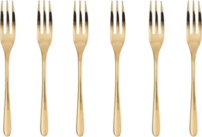 Immagine prodotto di Sambonet Taste Edelstahl/PVD Gold Kuchengabeln 6tlg. 52553GA5