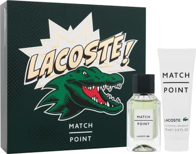 Zdjęcie produktu dla Lacoste Match Point Zestaw upominkowy 50ml EDT + 75ml żel pod prysznic