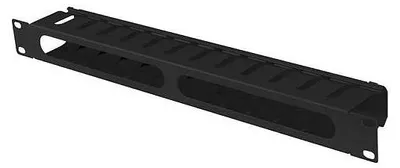 Produktbild von Lanberg AK-1704-B, Kabelschiene, Rack, Metall, Schwarz