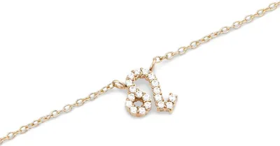 Produktbild von Daniel Wellington Kristall Sternzeichen Kette Gold Löwe Halskette DW-DW00400923