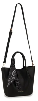 Produktbild von VIVISENCE Damen Schultertasche Mit Abnehmbarem Gurt Und Kosmetiktasche Alltag, S