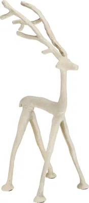 Produktbild von Deko Rentier Metallfigur Hirsch Modernes Design Wohnaccessoire
