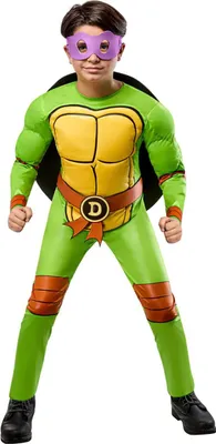 Produktbild von Teenage Mutant Ninja Turtles – 4-in1 Kostüm Kindergröße: 116