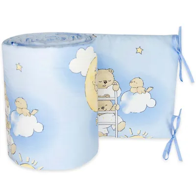 Produktbild von 420x30cm Bettumrandung für 140x70cm Gitterbett