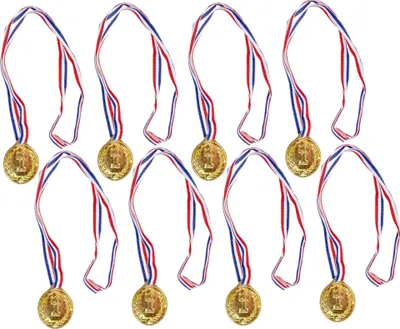 Produktbild von jameitop® 8 X Goldmedaille / Sieger Medaille für Sport / Kindergeburtstag