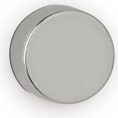 Produktbild von Neodym-Scheibenmagnet 5x10mm 2600g hellsilber VE=10x10 Stück
