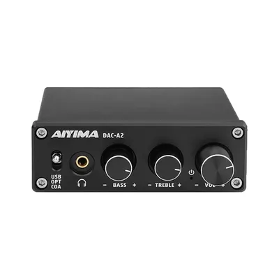 Zdjęcie produktu dla Dekoder DAC do gier, złącze USB, wzmacniacz słuchawkowy, czarny
