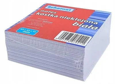 Produktbild von Schemat Notizblock Haftnotizen Papierwürfel für Büro und Schule