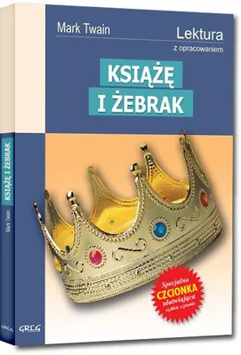 Zdjęcie produktu dla ISBN Książę i żebrak Lektura z opracowaniem, Polski, Broszurowa okładka, 192 stron(y)