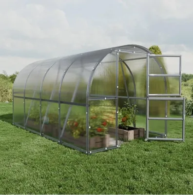 Gewächshaus BALTIC LT 3x4m (L x B) mit 6 mm polycarbonat.

