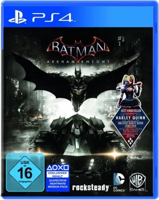 Produktbild von Batman Arkham Knight Day One Edition inkl.. Harley Quinn DLC - PS4