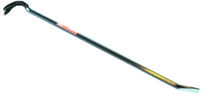 Immagine prodotto di Piede di porco a uncino 600 x 15 mm in acciaio indurito e laccato con uncino arcuato e lama scalpello