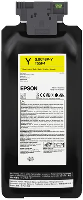 Zdjęcie produktu dla Epson SJIC48P-Y, Żółty, 480 ml, 1 szt., Jednopak