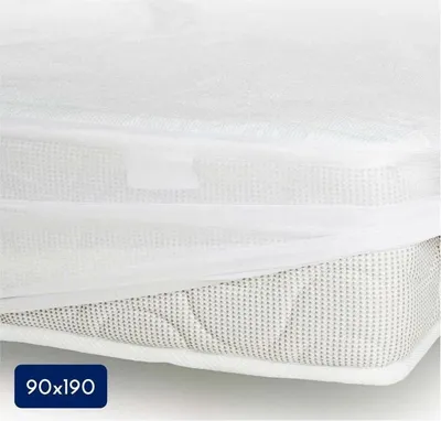 Produktbild von Matratzenschoner 90 x 190 cm x 25 x m 100 % Baumwolle 170 g/m2 LOVELY HOME