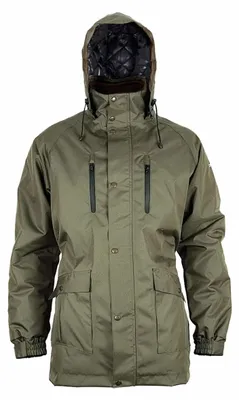 Produktbild von AquaAir-Jacke für Regen, Wind und Kälte, atmungsaktiv, mit Polyesterisolierung und abnehmbarer Kapuze, Größe 50/S