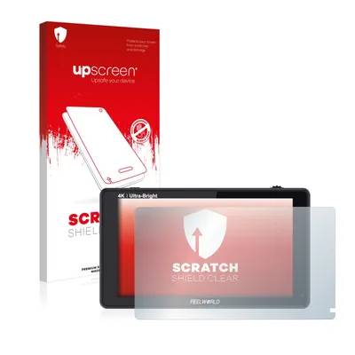 Produktbild von upscreen Schutzfolie für Feelworld LUT6 6" Displayschutz Displayschutzfolie Folie Klar Transparent