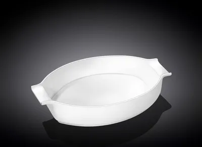 Zdjęcie produktu dla Wilmax forma do pieczenia z uchwytami 990 ml, owalna, do zapiekanek - WL-997027/1C