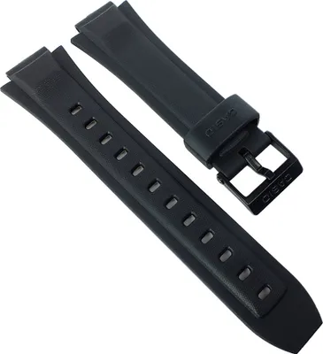 Produktbild von Casio Kunststoff Schwarz Armband 10572288 für LX-610, MW-600, 15 mm