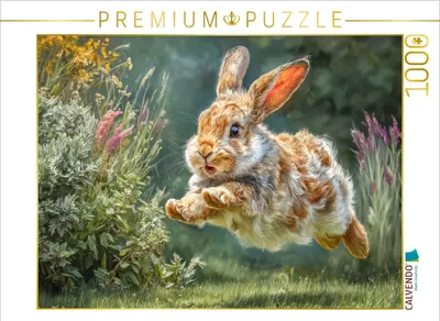 Produktbild von CALVENDO Puzzle Kaninchenportraits | 1000 Teile Lege-Größe 64x48cm Foto-Puzzle für glückliche Stunden