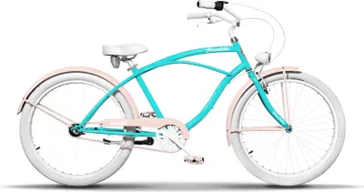 Produktbild von Plumbike Rider Go Girl Turquise Fahrrad, 26" Räder, 3-Gang-Version, Türkis