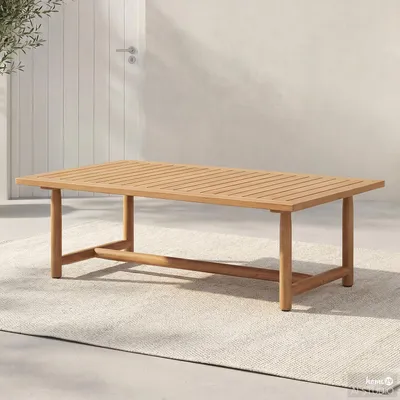 Produktbild von home24 Loungetisch - Akazie Massiv - Akazie Braun