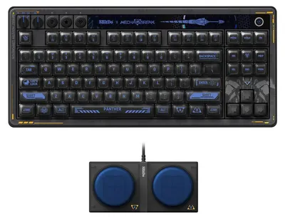Immagine prodotto di Tastiera meccanica retro a tema anni '87, con interruttori intercambiabili a caldo e illuminazione RGB