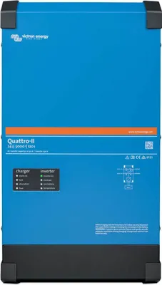 Obrázek produktu pro Victron Quattro-II 0% DPH §12 III UstG 24/5000/120-50/50 230V sinusový měnič a nabíječka