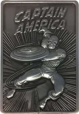 Produktbild von FaNaTtik Marvel Metallbarren Captain America Limited Edition FNTK-K-007