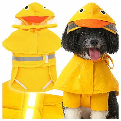 Produktbild von Fazoo Regenjacke für Hunde Reflektierend Wasserdicht 2XL