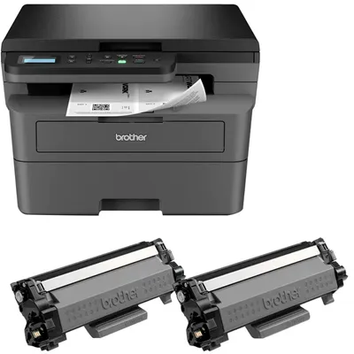 Immagine prodotto di Brother DCP-L2627DWXL - Stampante multifunzione - b/n - Laser - Lettera A (216 x 279 mm)/A4 (210 x 297 mm) (originale) - A4 (supporto)