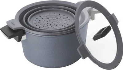 Produktbild von Woll concept plus Gusstopf Ø 28 cm 7,5 Liter mit Siebeinsatz
