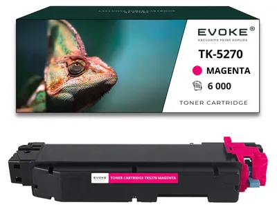 Image de Toner pour Kyocera TK5270M-TK5270M TK5270M Rouge (magenta) | Remplacement pour M6230 M6230cidn M6230cidnt M6630 M6630cidn P6230