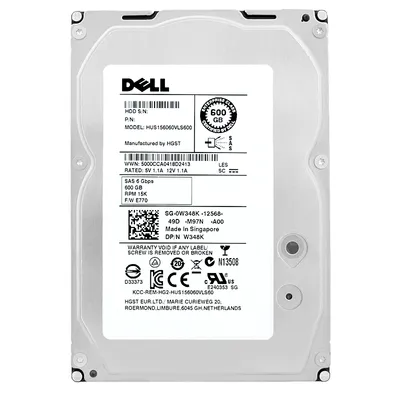 Produktbild von HGST Ultrastar 15K600, 600GB Ultrastar, Serial Attached SCSI (SAS), 600 GB, 15000 RPM, 10.7 W, 101.6 mm, 25.8 mm