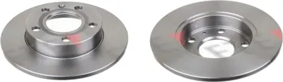 Image de 2 disques de frein arrière complets Ø 245 mm 10 mm FTE pour entre autres AUDI A4