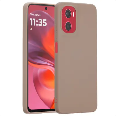 Immagine prodotto di Custodia colorata in TPU imoshion per Motorola Moto G05 / E15 - Marrone