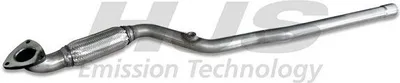Produktbild von HJS Abgasrohr Auspuffrohr für OPEL ZAFIRA B (A05) 91 14 1546
