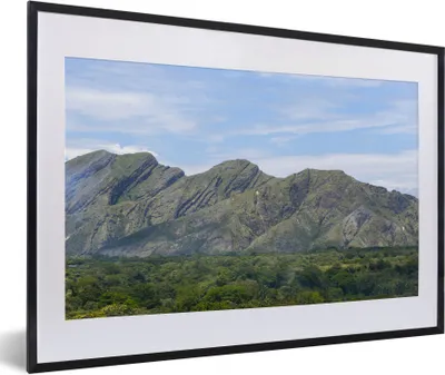 Produktbild von MuchoWow® Gerahmtes Poster Andenberg in Kolumbien 60x40 cm - Poster mit Schwarzem Bilderrahmen Wandposter Rahmen Foto Bilder - Schlafzimmer - Plakat in Rahmen - Drucken