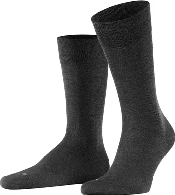 Produktbild von FALKE Sensitive Malaga Socken Herren anthracite melange 47-50
