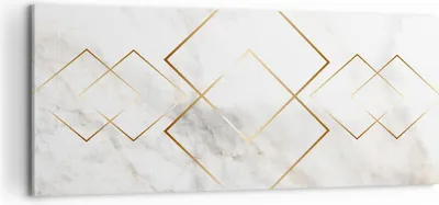 Produktbild von Bild auf Leinwand - Leinwandbild - Abstraktion modern - 120x50cm - Wand Bild - Wanddeko - Leinwanddruck - Bilder - Kunstdruck - Wanddekoration - Leinwand bilder - Wandkunst - AB120x50-4022