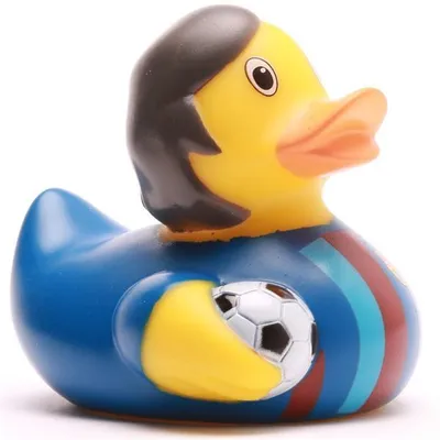 Produktbild von Badeente Spain Football Vinyl 7,5 cm