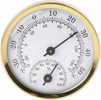 Produktbild von Analoges Innenthermometer-Hygrometer - Luftfeuchtigkeits-Temperaturanzeige