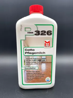 Produktbild von Möller Chemie HMK P326 Cotto Pflegemilch 1l Fußbodenpflege Konzentrat
